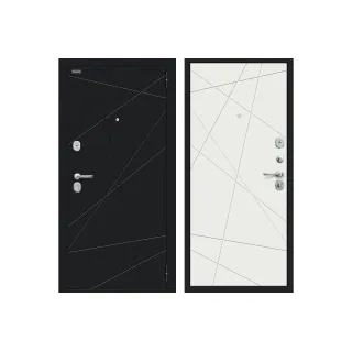 Входная дверь Браво Граффити 5 Супер Вайт