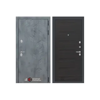 Входная дверь Бетон 14 (цвет Эковенге)